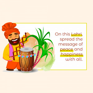 Happy Lohri hd images poster banner status and hd photos